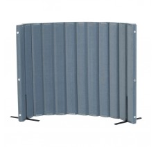 Quiet Divider® with Sound Sponge® 48″ x 6′ Wall - Slate Blue